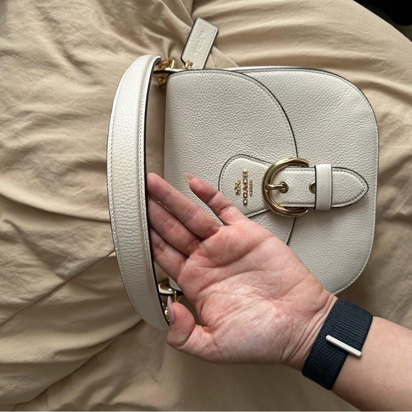 Coach cream shoulder bag - Picture 6 of 11